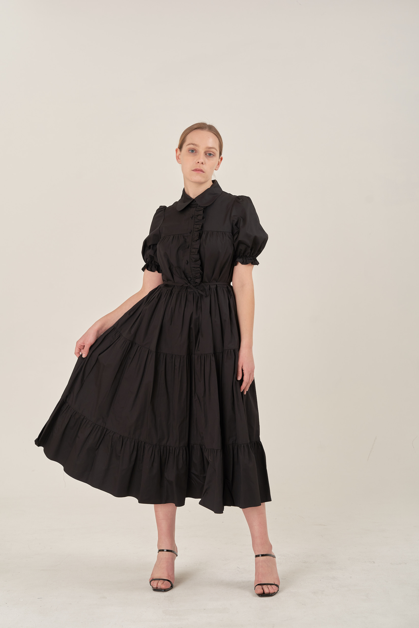 Plaisir  Dress (long, black)